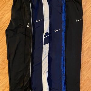 Nike & Jordan Kids Black and Navy Athletic Pants Set